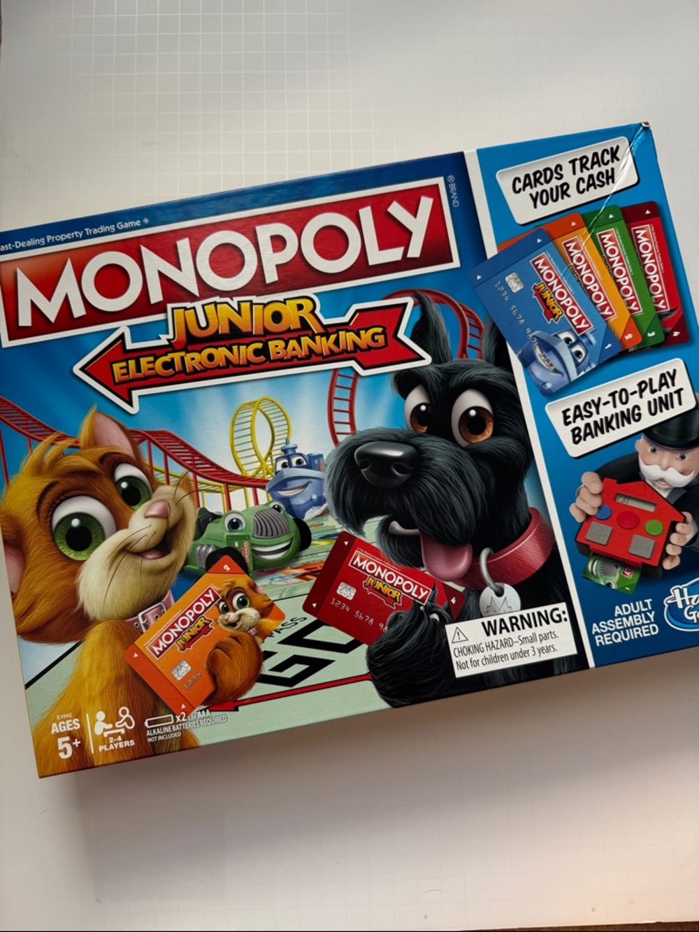 Monopoly Junior Electronic Banking, Game